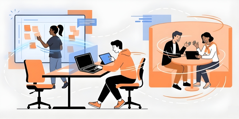 How an agile workforce is structured and operates in practice