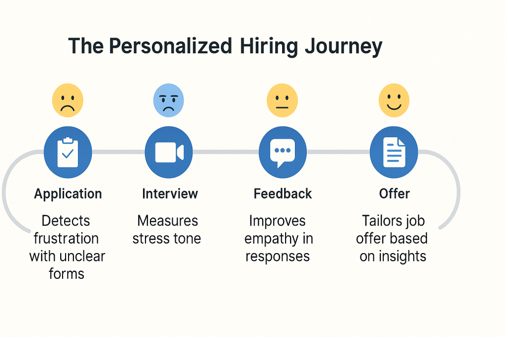 Using emotional analytics to personalise the candidate journey
