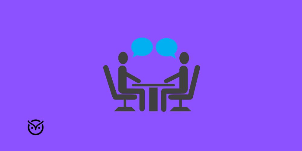 A recruiter evaluating candidate soft skills through structured behavioural interview questions