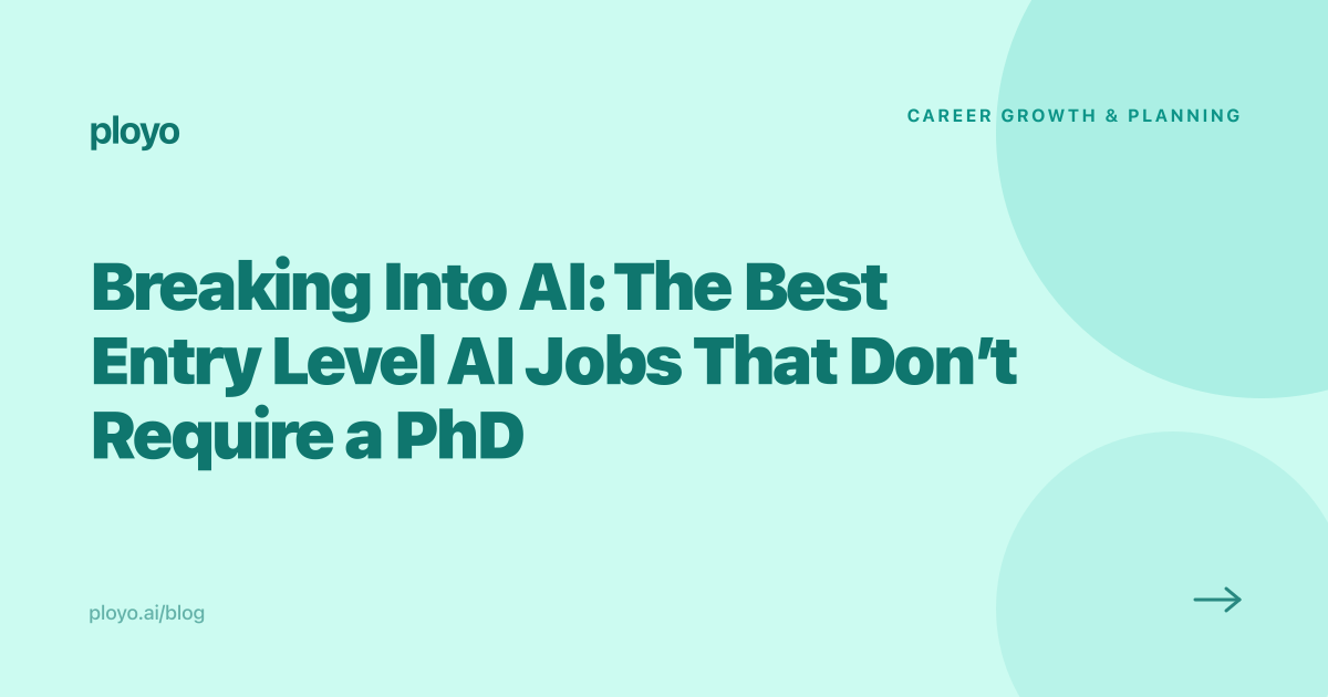 Breaking into AI with entry-level jobs that don't require a PhD