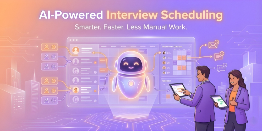 How AI improves interview scheduling efficiency