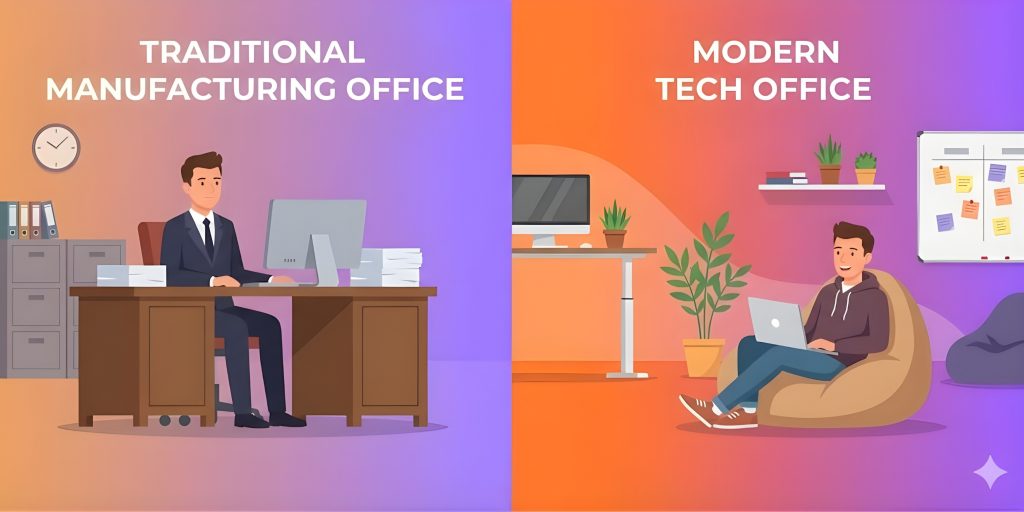 Industry differences in Japan job culture
