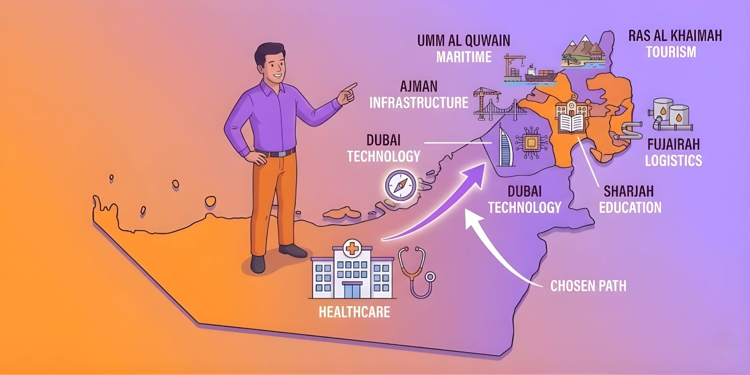 Emirate-specific government job opportunities