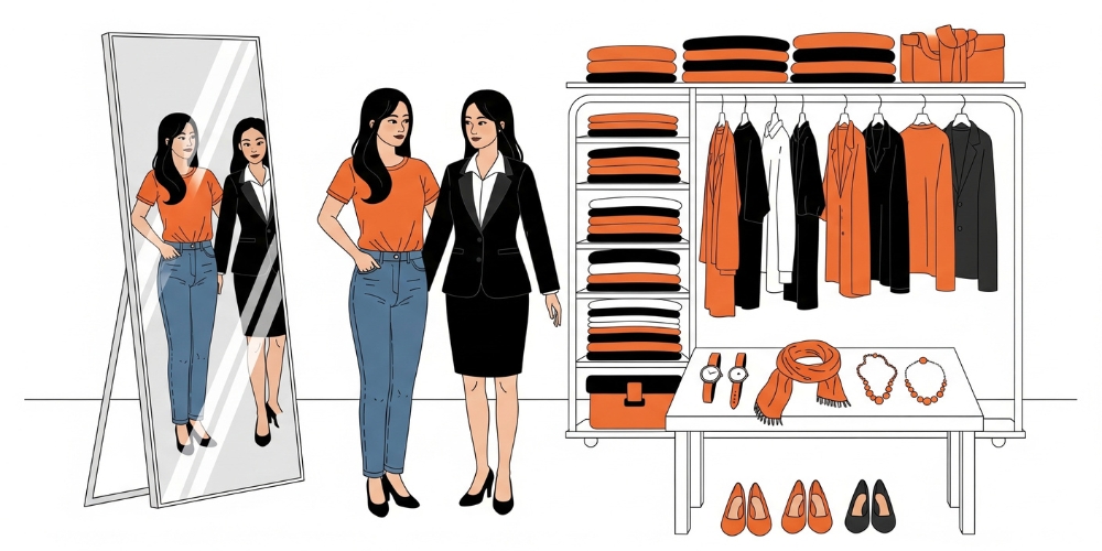 Planning interview outfit