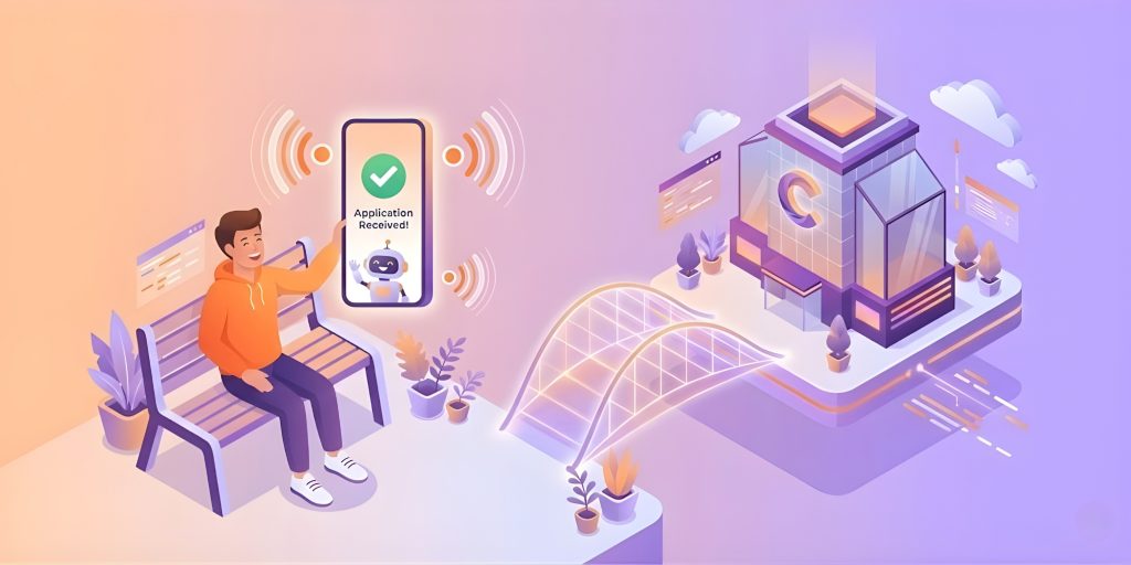 Candidate experience with chatbots