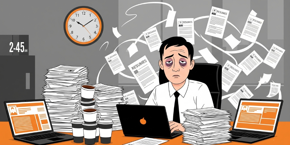 What is recruiter burnout