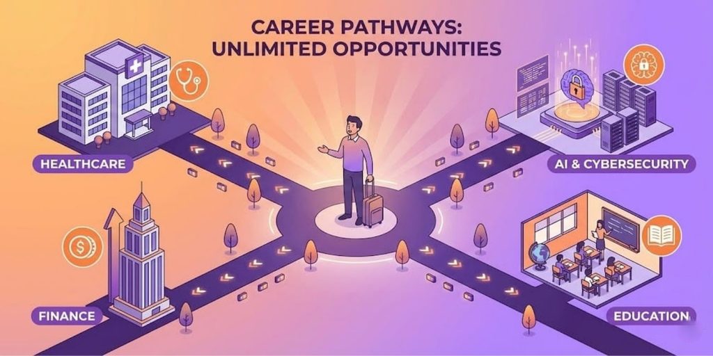 Sectors in the UAE that actively recruit American professionals
