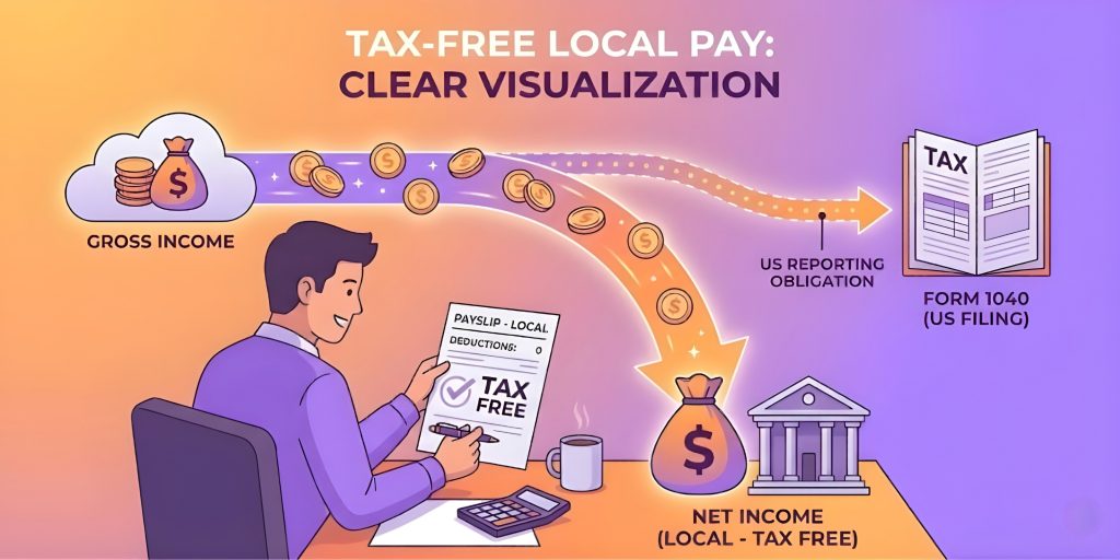 How tax-free UAE income works for American expats