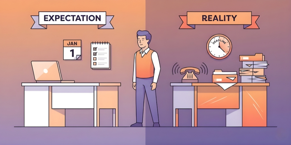 Realistic job preview